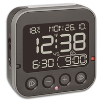 TFA digitaler Funkwecker BINGO 2.0 schwarz