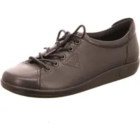 ECCO Soft 2.0 Schnürschuh schwarz