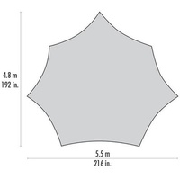 MSR Rendezvous 200 Canopy Gelb
