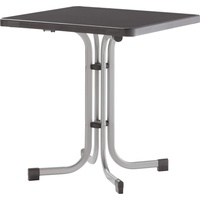 Sieger Boulevard-Klapptisch mit mecalit-Pro-Platte 70 x 70 x 72