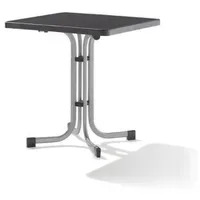 Sieger Boulevard-Klapptisch mit mecalit-Pro-Platte 70 x 70 x 72