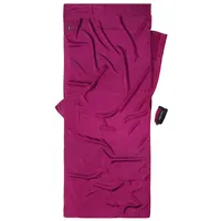 Cocoon Seidenreiseblatt - Mulberry Red - 220 x 90