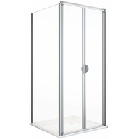 Schulte Sunny Eckdusche mit Pendeltür 80 x 80 cm