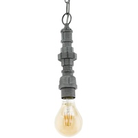 EGLO Pendelleuchte Chepstow silber-antik