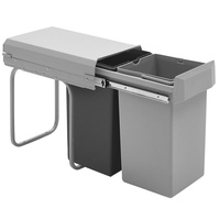 Wesco Doubleboy Semiprofi 2x15 Liter Abfallsammler Abfalltrenner Mülltrennung