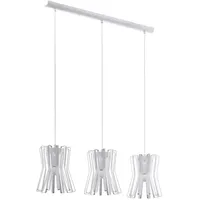 EGLO LOCUBIN Hängeleuchte, Stahl, 40 W, weiss