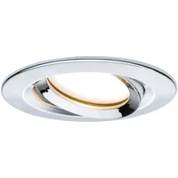 Paulmann LED Einbauleuchte Nova Plus Chrom schwenkbar Ø 9,3