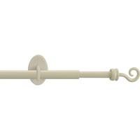LIEDECO Scheibenstange Messina 8 mm Cafehausstange creme weiß