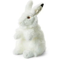 WWF Plüschtier Schneehase (24cm) lebensecht Kuscheltier Stofftier Hase Rabbit