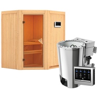 Karibu Sauna Tonja - 68 mm Systemsauna - 230