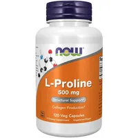 NOW Foods L-Proline, 500mg - 120 Kapseln