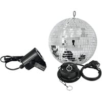 Eurolite Spiegelkugelset 20cm mit LED Spot