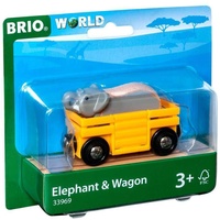 BRIO Tierwaggon Elefant 33969