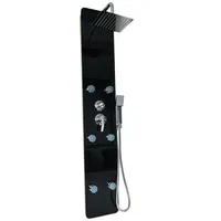 Home Deluxe Duschpaneel DIVE Schwarz