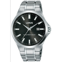 Lorus Klassik Herren-Uhr Edelstahl mit Metallband RH991KX9