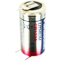 Panasonic CR123A Batterie mit 3er Printanschluss 1er Print Plus