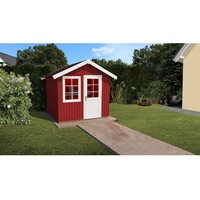 Weka Holz-Gartenhaus Satteldach Lasiert 342 cm