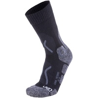 Uyn Cool Merino Socken - Black / Grey Melange