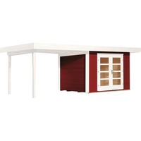Weka Designhaus 126 B+ 5,90 x 3,00 m schwedenrot