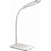 GLOBO LED-Tischleuchte HEKLA Kunststoff Weiß
