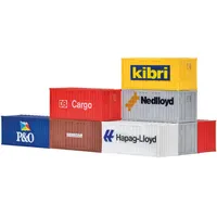 Kibri 20-Fuß-Container 6er Set 10924 H0