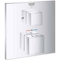 Grohe Grohtherm Cube UP-Wannen-Thermostat, m int. 2-W.-Umstg., chrom