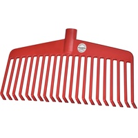 Idealspaten Ideal Laubbesen Nylon rot 21 Zinken Arbeitsbr 38cm