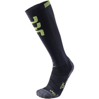 Uyn EVO Race Skisocken Herren anthrazit/green lime 35/38