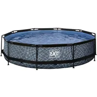 EXIT TOYS Stone Pool 360 x 76 cm inkl.