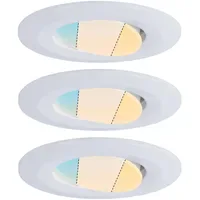 Paulmann Einbauleuchte Calla 3x5,5W rund Weiß matt
