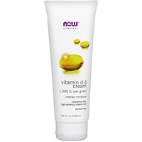 NOW Foods Vitamin D-3 Cream 1,000 IU, 118ml