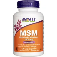 NOW Foods MSM Methylsulfonylmethane 1000 mg Kapseln 120 St.