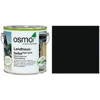 OSMO Landhausfarbe 750 ml schwarzgrau