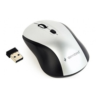 Gembird MUSW-4B-02 Wireless Mouse schwarz/silber