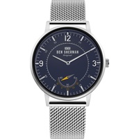 BEN SHERMAN Wb034 Uhr Silver / Blue / Mineral