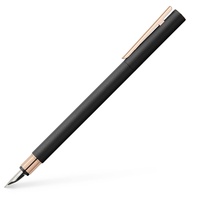 Faber-Castell 343100 - Füller Neo Slim Metall, Federbreite M,