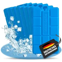 NEMT 8 Stück 400 ml Kühlakkus Kühlelemente für Kühltasche
