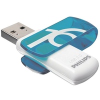 Philips USB Flash Drive USB-Stick Vivid 3.0 blau, weiß