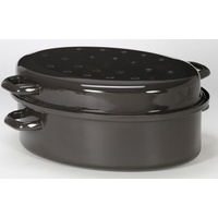 Krüger Leipzig Gänsebräter 42 cm schwarz
