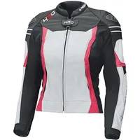 Held Street 3.0 Damen Motorrad Lederjacke weiß-pink 42