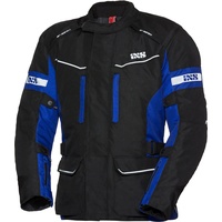 IXS Tour Evans-ST Motorrad Textiljacke, schwarz-blau, S