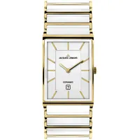 Jacques Lemans Weiß::Gelbgoldfarben