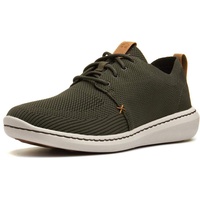 CLARKS Herren Step Urban Mix Sneaker, Grün (Khaki), 41.5