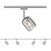 Paulmann URail Blossom Rauch Chrom matt max. 4x10W dimmbar