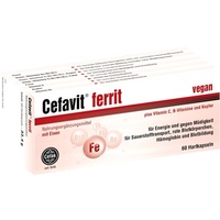 Cefak Cefavit Ferrit Hartkapseln 60 St.