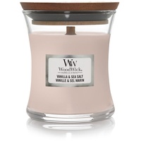 Woodwick Vanilla & Sea Salt Duftkerze mit Holzdocht 85