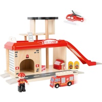 Legler Small Foot Small foot Feuerwehrwache mit Zubehör 10900
