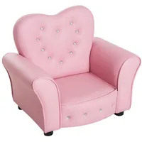 Homcom Kindersessel Prinzessin rosa