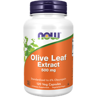 NOW Foods Olive Leaf Extract 500 mg Kapseln 120