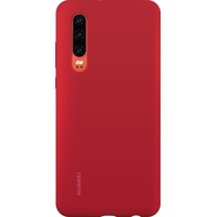 Huawei P30), Smartphone Hülle, Rot